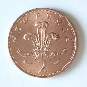 1971 2 new pence elizabeth 2 - Etsy 日本
