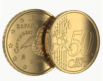 希少な 50 ユーロ セント コイン 2000 フランス「種まき人」 収集用