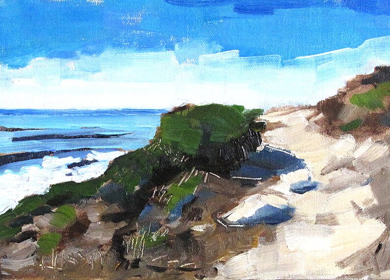 San Diego Landscape Painting, Bay from Liberty Station image 8