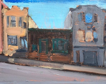 Victorian Houses San Francisco Painting