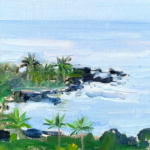 Hawaii Beach Painting, Keaau image 3