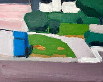 Müll Tag in Point Loma - San Diego Landschaftsmalerei