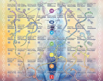 Leela Transformation Game Board: Self-Knowledge, English & Sanskrit (Digital Download)