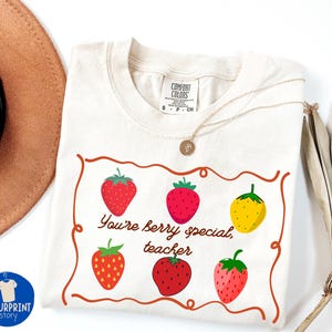 Comfort Colors® Teacher Shirt, Cute Teacher Gift, Berry Teacher Tee, Gift for Teacher, Teaching Shirt, Back to School Shirt