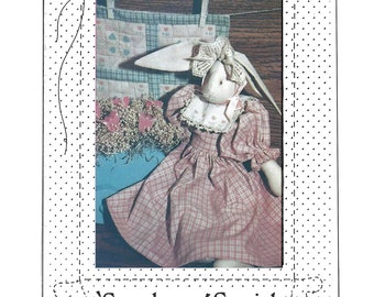Somebunny Special Vintage Bunny girl Pattern with dress