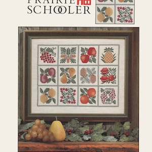 Holiday Harvest, a Vintage Cross Stitch, by The Prairie Schooler pdf