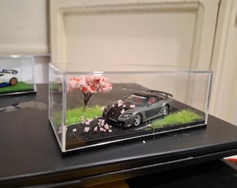 1/64スケールのモデルカージオラマ：LED高速道路高架 - 3Dプリント