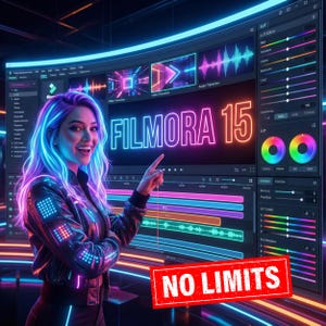Filmora 15 for Lifetime Access (Windows Only)