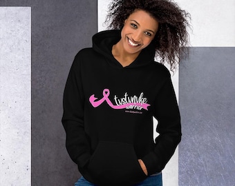 Breast Cancer Awareness Hoodie: Muscogee Creek Warrior Gift