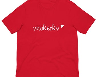 Vnokeckv Love Graphic T-shirt: Mvskoke Creek Inspired Gift