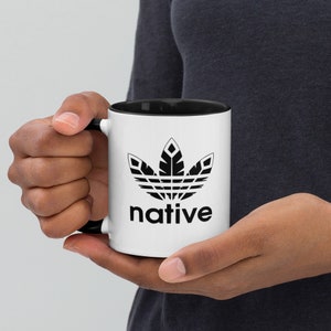 Native Mug With Black Color Inside