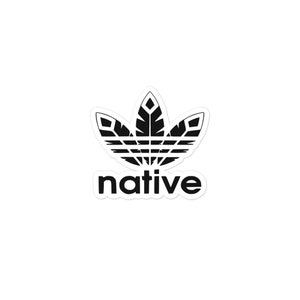 Adesivo Black Native Feathers sem bolhas