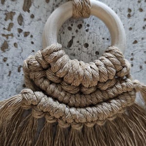 Acchiappasogni handmade in macramé