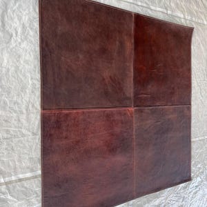 Modern Cowhide Leather Patchwork Rug – Black Beige Geometric Carpet