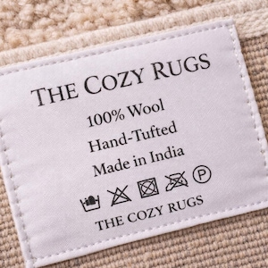 Hand-tufted Area Rug | Modern Polka Dot Carpet - Etsy