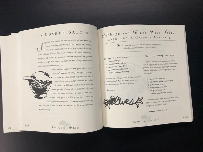 Ladle Leaf and Loaf Soup Salad and Bread for Every Season Etsy