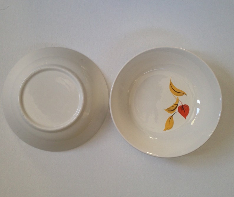 Salem Mandarin two midcentury bowls
