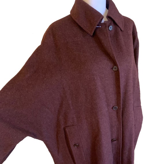 Vintage Givenchy Nouvelle Boutique Wool Coat 1970… - image 3