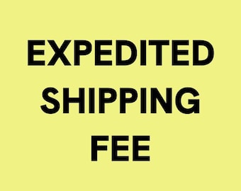 Expedited Shipping Fee - 2Day or Overnight Upgrade