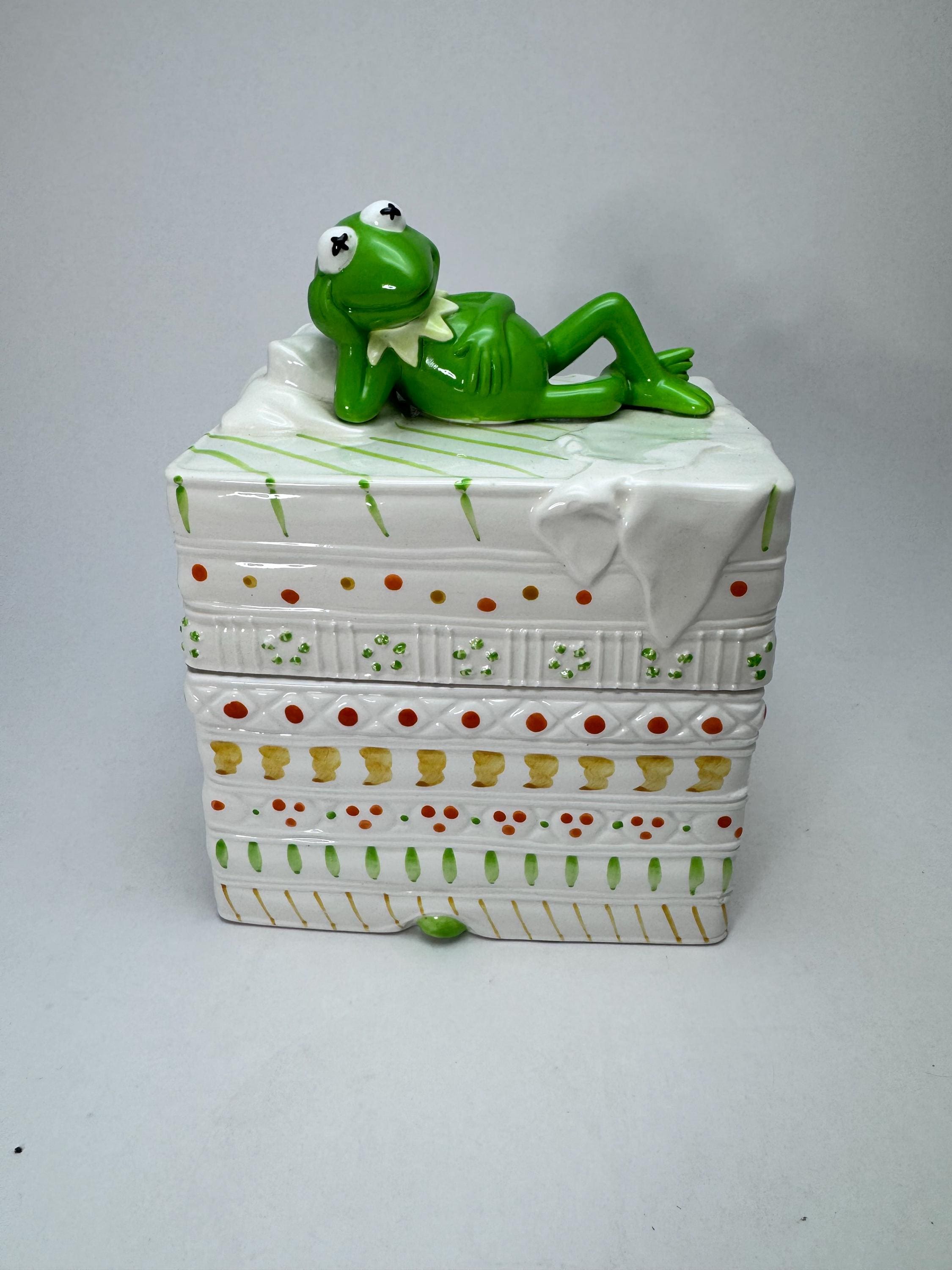 Kermit the Frog Cookie Jar - Etsy