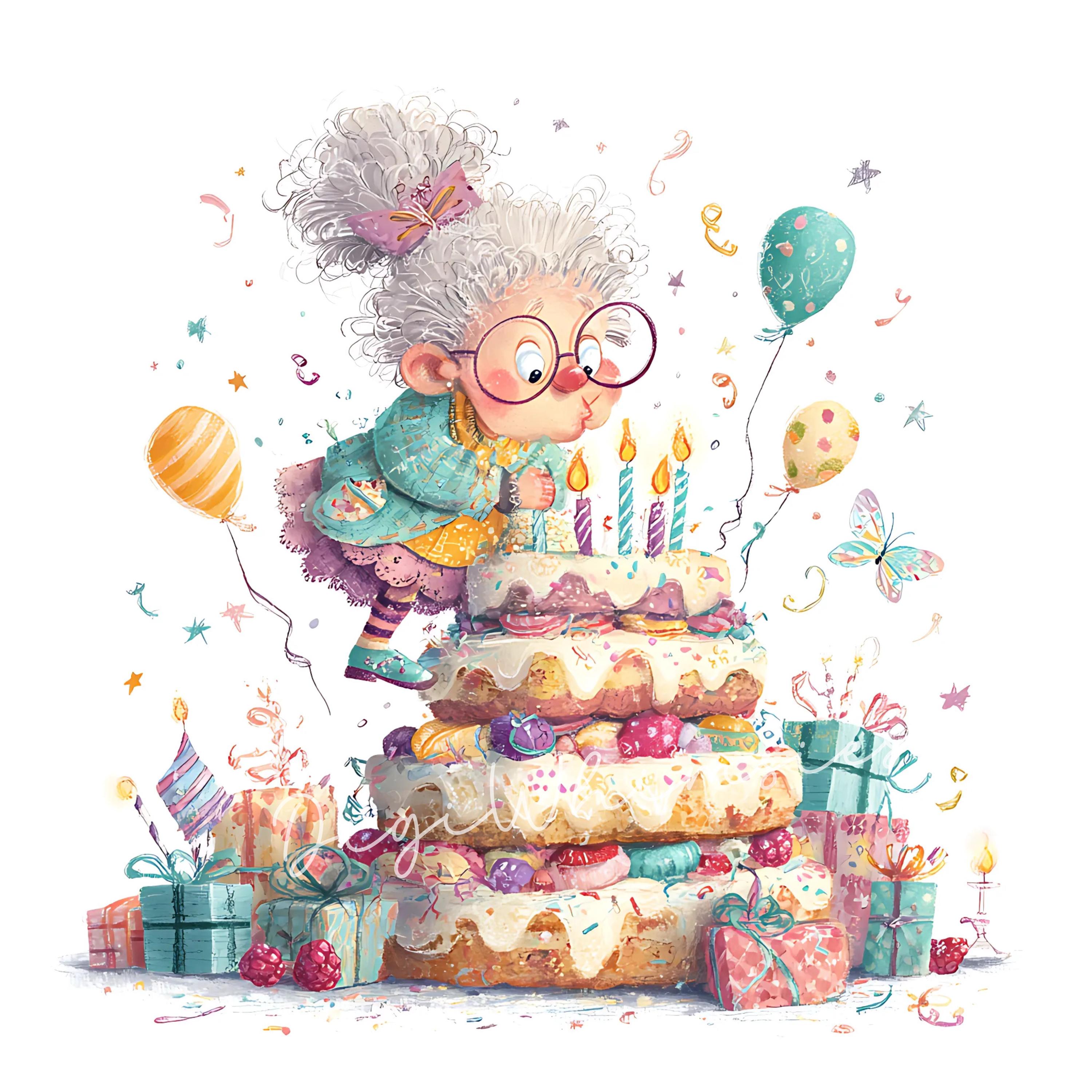 Oma verjaardag - Etsy België, image size:3000x3000