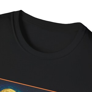 Pixel Art Ghost Halloween T-Shirt, Witch Hat Ghost and Pumpkin, Japanese Retro Game Tee image 4