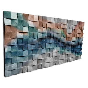 Scandinavian Home Decor – Minimal Wooden Wall Art for Calm, Bright and Airy Interiors