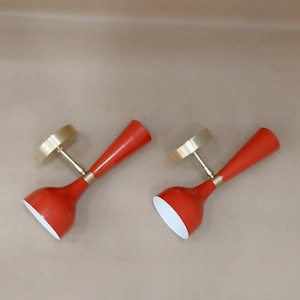 Mid-Century-Modern wall sconce -Italian Wall Light Mid-Century Stunning Wall Sconce - Wall Lamps