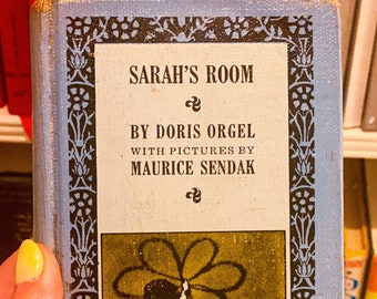 First Edition Copy of Sarah's Room by Doris Orgel Illustrated by Maurice Sendak, 1963 RARE First Edition