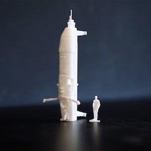 1:72 scale Deepsea Challenger Submarine / Submersible model