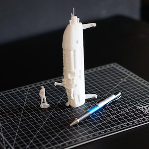 1:48 scale Deepsea Challenger Submarine / Submersible model / O scale