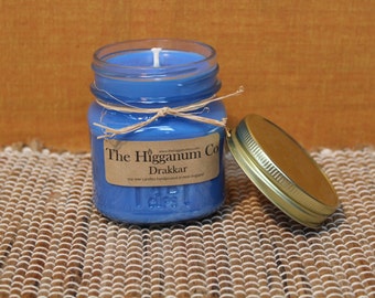 Soy Wax Hand Poured 8 oz Mason Jar Candle, mason, mason jar, country, rustic, Higganum, Connecticut, Soy