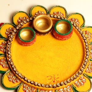 Handcrafted Pooja Thali