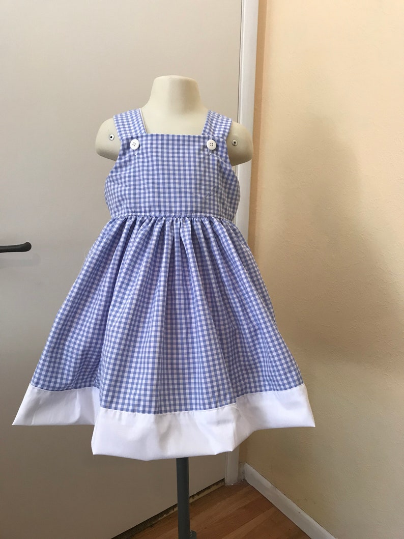 Dorothy Wizard of Oz girls Halloween costume dress