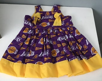 Lakers dress girls size 18 mon