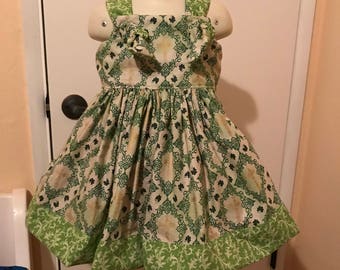 St Patrick’s Day Girls Dress sizes 2t -6