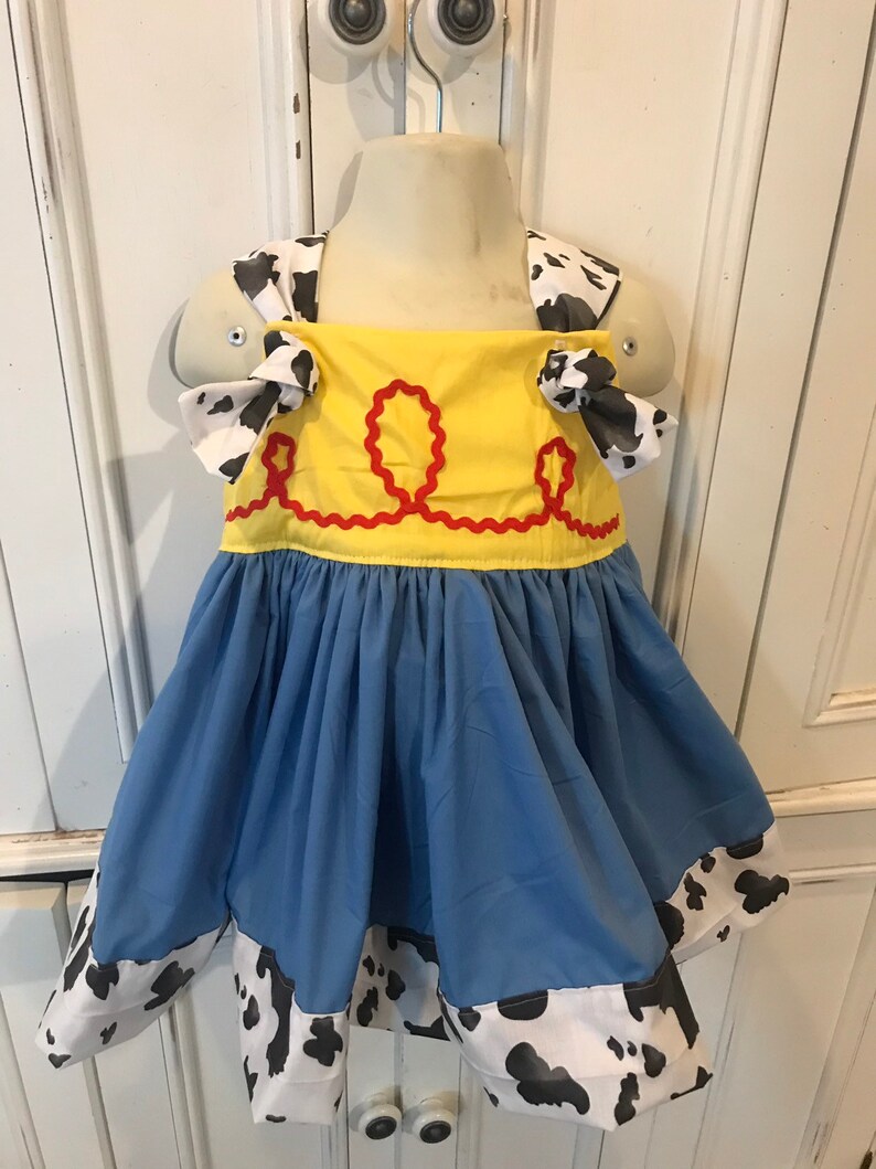 Toy Story Jessie Costume Dress Size 2T 3T 4T 5 6 Boutique Knot Etsy