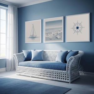 Wall Art Set, Coastal Wall Art 3 Prints,Summer Wall Art Coastal, Beach Wall Art Set,Seaside Wall Art,Beachy Wall Art,3 Piece Beach House Art