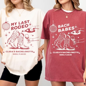 Western Bachelorette Shirt, My Last Rodeo Bride Party Tee, Nashville Cowgirl T-Shirt