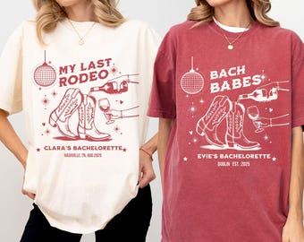 Western Bachelorette Shirt, My Last Rodeo Bride Party Tee, Nashville Cowgirl T-Shirt