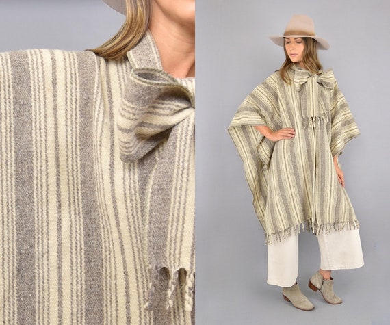 Mexican Wool Poncho