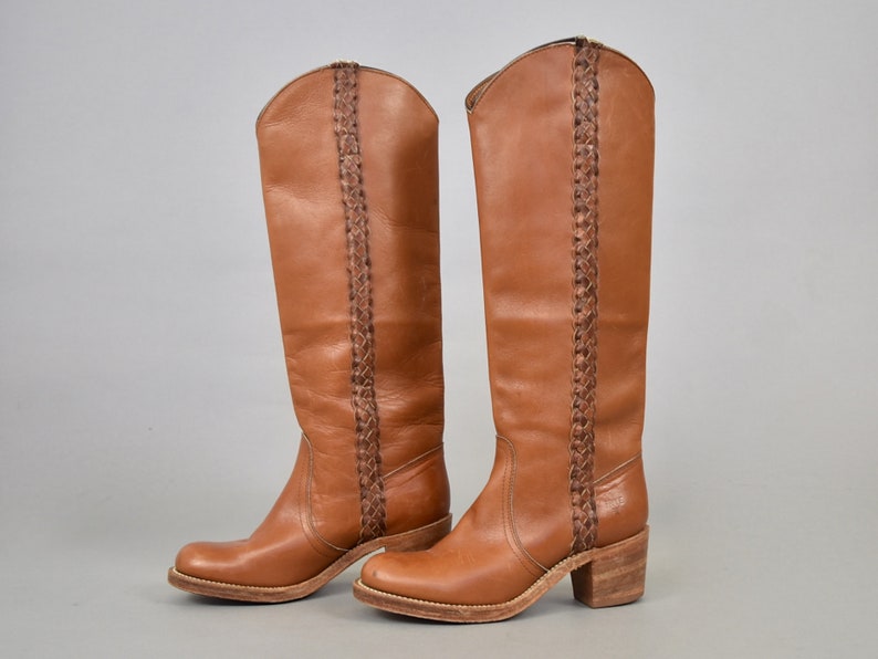 Frye Leather Campus Boots 6 5 Image 0