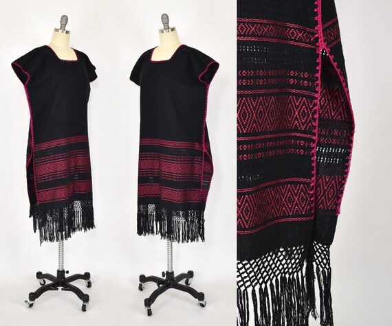 Embroidered Fringed Tunic