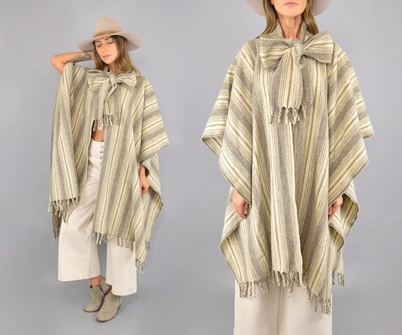 Mexican Wool Poncho