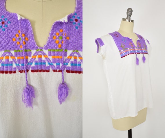 Embroidered Mexican Top