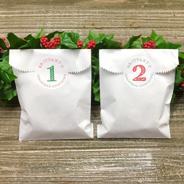 Personalized Advent Calendar Etsy