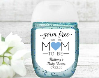 personalized stickers for baby shower favors