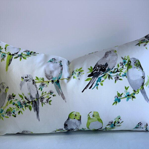 Bird Pillow Cover Etsy