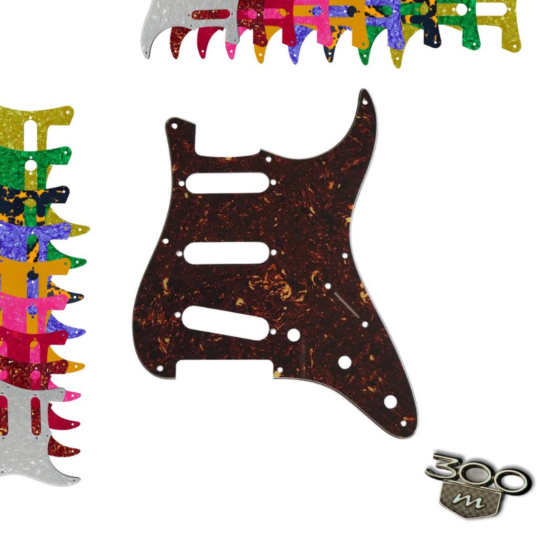 Static Pickguard SSS 8 Screw Holes 57 Strat Pickguards - Etsy