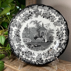 Spode Archive Collection Black and White - Etsy